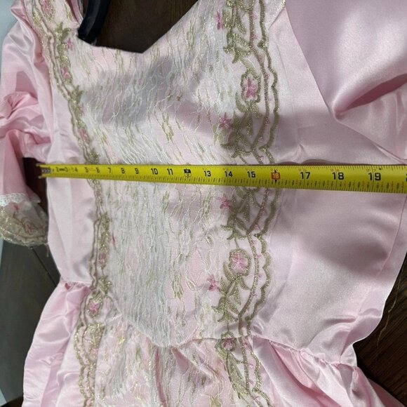 Costume Ballgown Gown Pink Princess Dress LARGE BUST 40" WAIST 36" - Picture 4 of 6